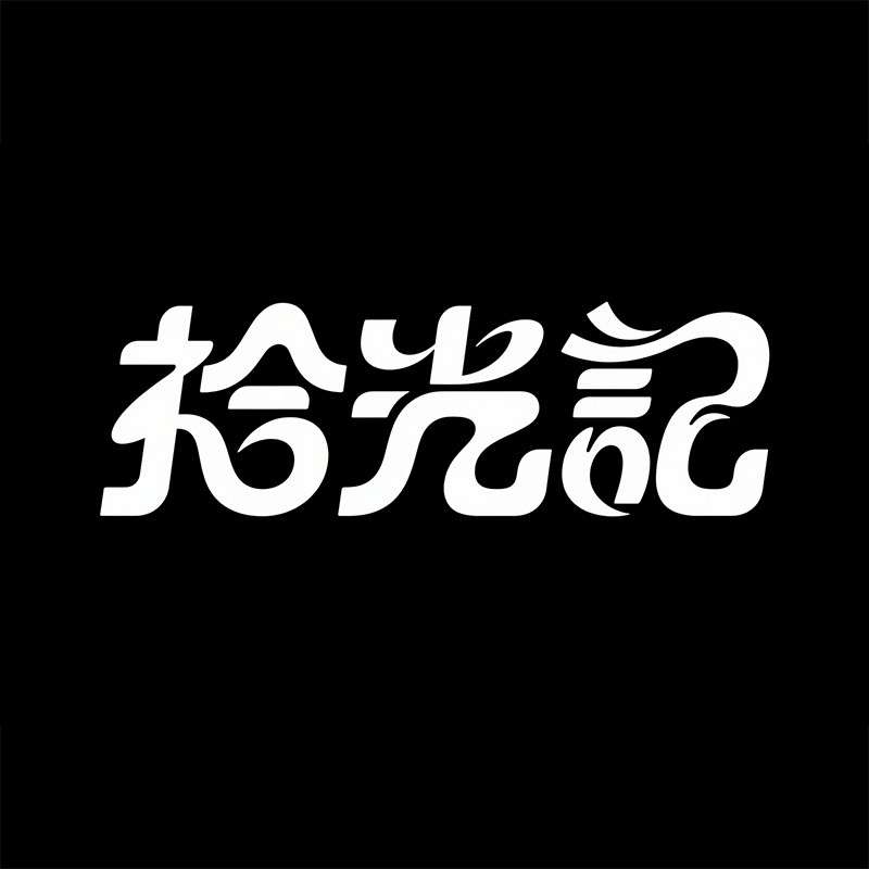 拾光記ai字体设计