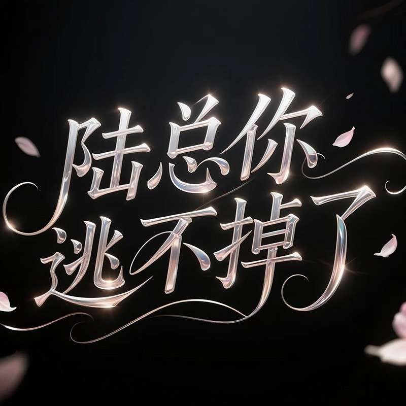陆总你逃不掉了ai字体设计