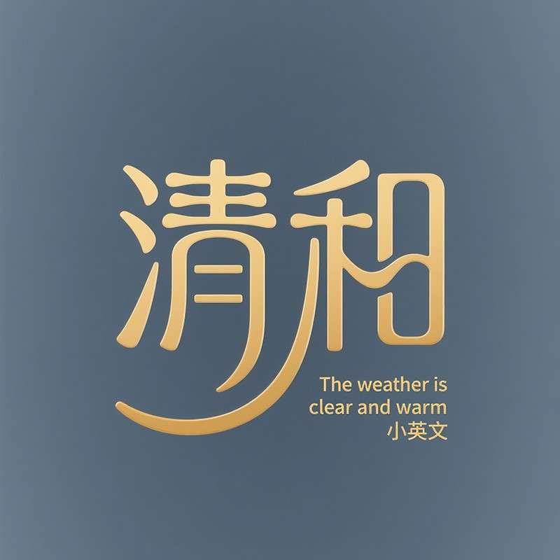 清和ai字体设计
