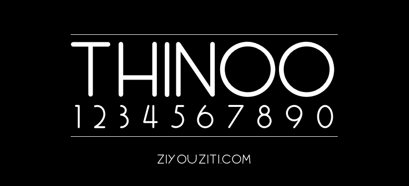 THINOO-免费字体下载
