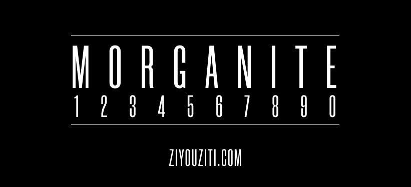 Morganite-免费字体下载