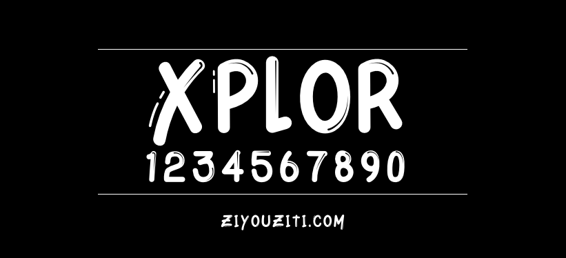 XPLOR-免费字体下载