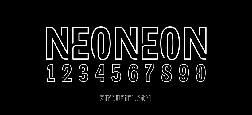 NEONEON-免费商用字体下载