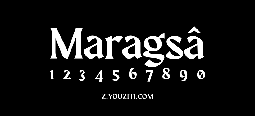 Maragsâ-免费字体下载