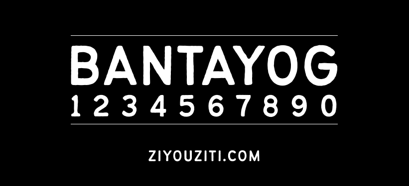Bantayog-免费商用字体下载