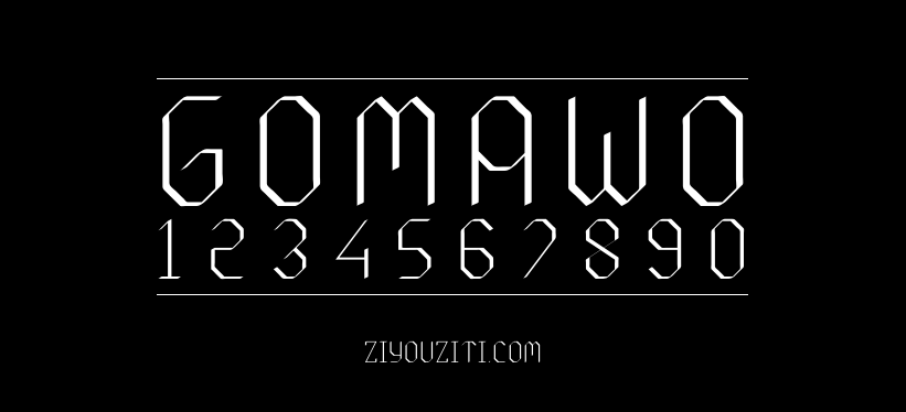 Gomawo-免费字体下载