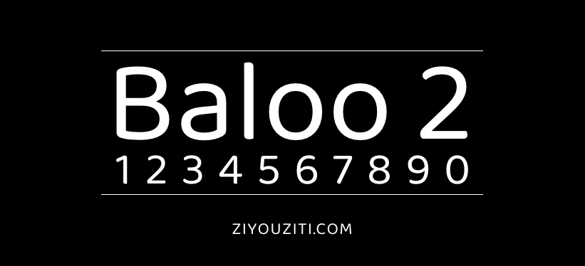 Baloo 2-免费商用字体下载