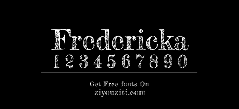 Fredericka the Great-免费商用字体下载