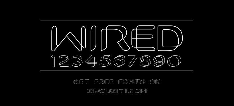 Wired-免费字体下载
