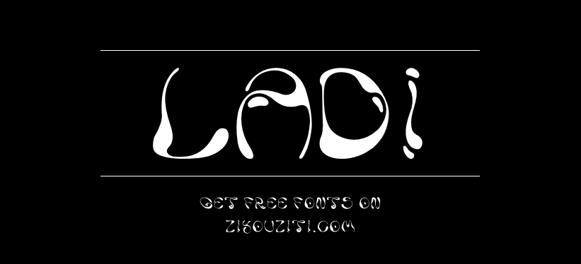 Ladi-免费商用字体下载