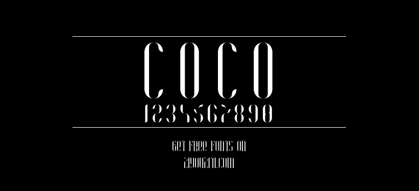 Coco-免费字体下载