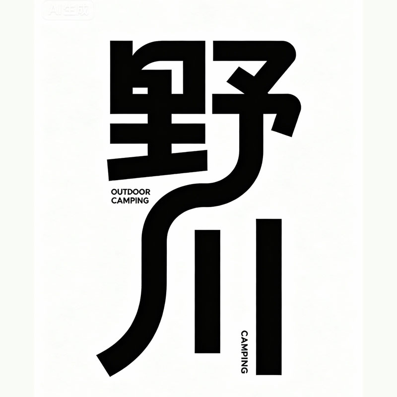 野川ai字体设计